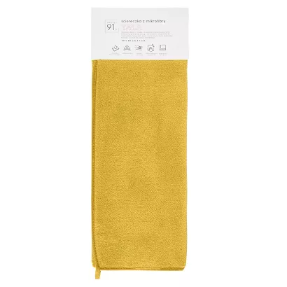 Ścierka do sprzątania TALA 40x40 Design91 żółta miękka i skuteczna