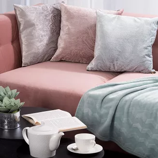 Poszewka dekoracyjna LUISA 42x42 Eurofirany miętowa