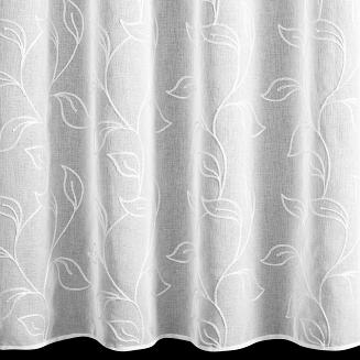 Firana gotowa na przelotkach ANIRA 350x250 Eurofirany biały