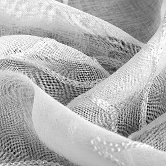 Firana gotowa na przelotkach ANIRA 350x250 Eurofirany biały