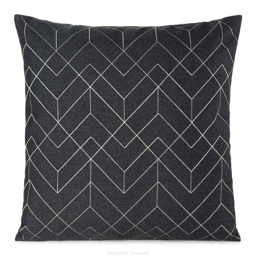 Poszewka dekoracyjna MILA 45x45 Eurofirany stalowy