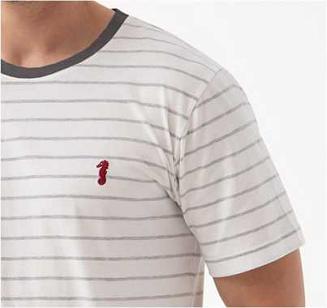 Piżama męska LUNA kod 808 szara grafitowa paski