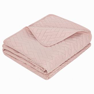 Narzuta dekoracyjna DASH 220x240 pikowana pudrowa