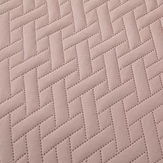 Narzuta dekoracyjna DASH 220x240 pikowana pudrowa