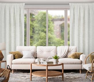 Zasłona gotowa na taśmie ROSI 140x270 Eurofirany beżowy