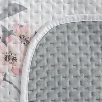 Narzuta dekoracyjna ELIA 240x220 srebrny