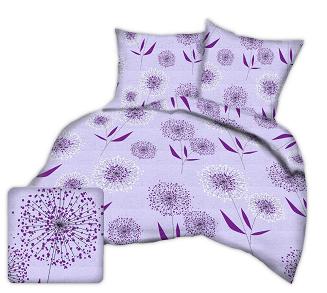 Pościel z kory 180x200 wzór dmuchawce na wrzosie