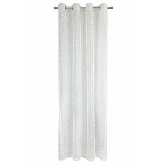 Firana gotowa na przelotkach AMANDA 140x250 Eurofirany kremowy