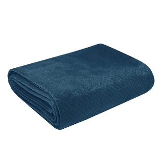 Narzuta dekoracyjna LUIZ 170x210 granatowy