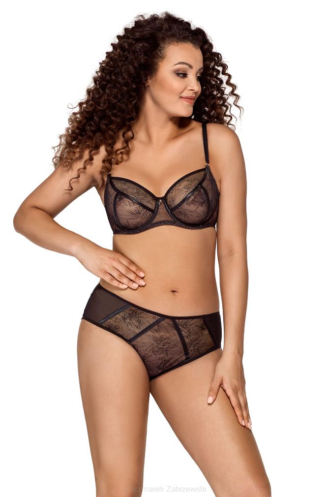 Biustonosz Soft AV 1996 miękki czarny