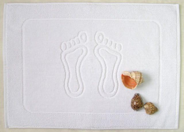 hotelowy dywanik łazienkowy standard biały 50x70 650g/m2