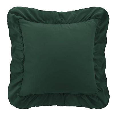 Poszewka do pościeli z falbanką RUFFY 40x40 butelkowa