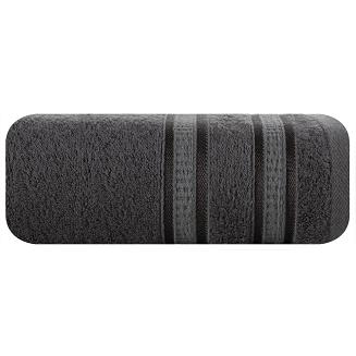 Ręcznik bambusowy MILA 50x90 Eurofirany grafitowy