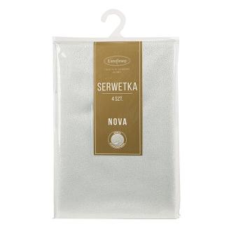 Obrus dekoracyjny EDNA 40x30 Eurofirany biały