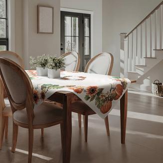 Obrus dekoracyjny 100x100 Eurofirany naturalny