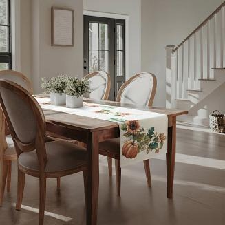 Obrus dekoracyjny 100x100 Eurofirany naturalny