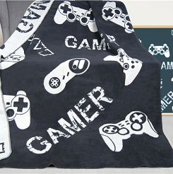 Koc Greno Glamour Coll. 150x200 Gamer Czarny