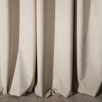 Zasłona gotowa na taśmie ROSA 135x300 Eurofirany beżowa