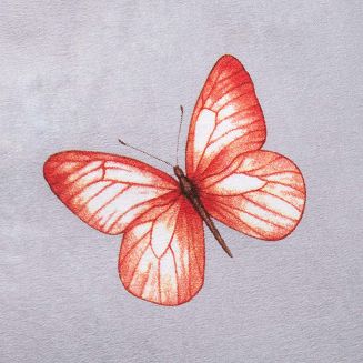 Pościel flanelowa FLANELOVE 140x200 kolorowa łąka kwiatów na szarym tle