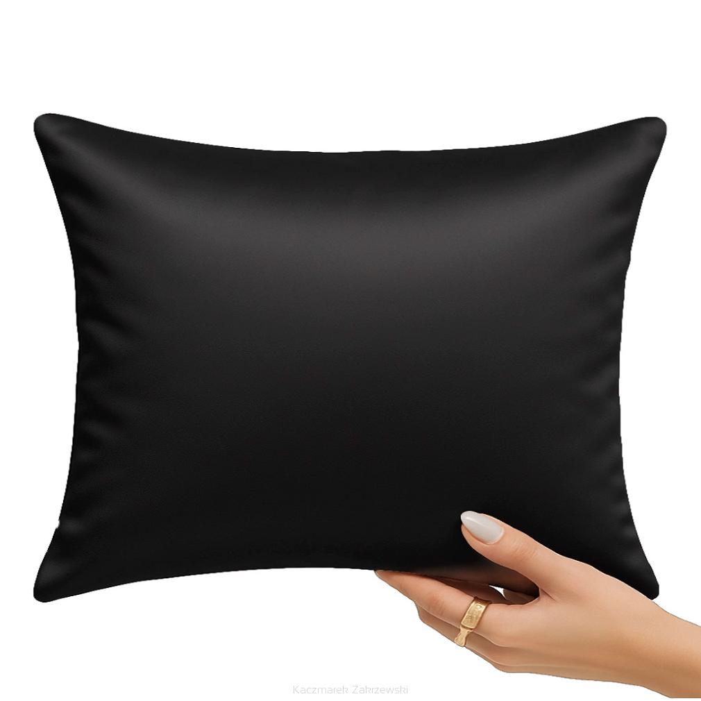 Poszewka satyna bawełniana SIN 40x60 czarna