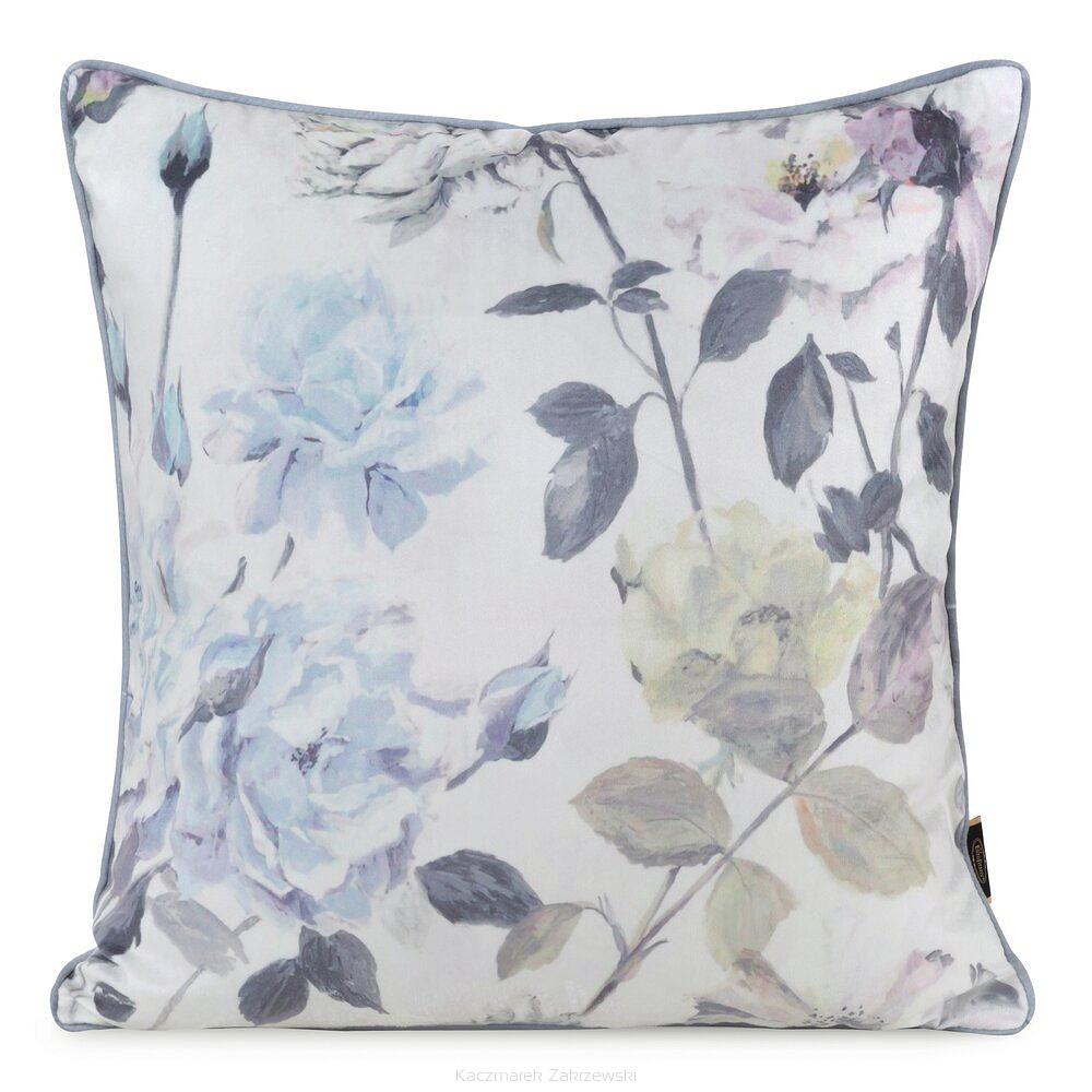 Poszewka dekoracyjna VELVET 45x45 Eurofirany kremowy