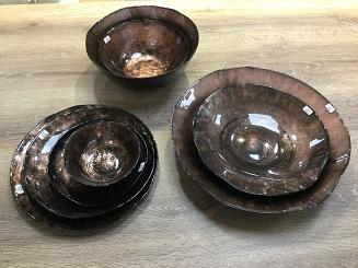 Patera dekoracyjna PATI Eurofirany brązowy