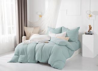 Szałwiowa Bawełniana Pościel Muślinowa 220x200