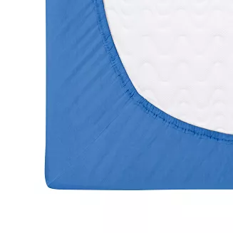 Prześcieradło jersey z gumką 120x200 Darymex niebieskie