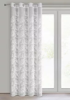 Zasłona gotowa na przelotkach SUZI 140x250 Eurofirany biały