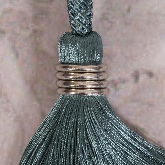 Sznur dekoracyjny do zasłon LARISA ciemnomiętowy