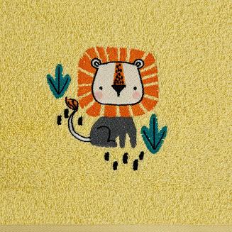 Ręcznik dziecięcy z kapturkiem BABY69 100x100 Eurofirany żółty