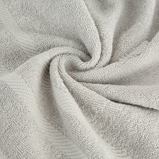 Ręcznik bawełniany MILO 70x140 Eurofirany srebrny