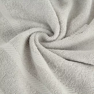 Ręcznik bawełniany MILO 70x140 Eurofirany srebrny