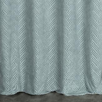 Zasłona gotowa na przelotkach ISLA 140x250 Eurofirany stalowy