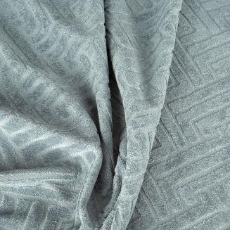 Zasłona gotowa na przelotkach ISLA 140x250 Eurofirany stalowy