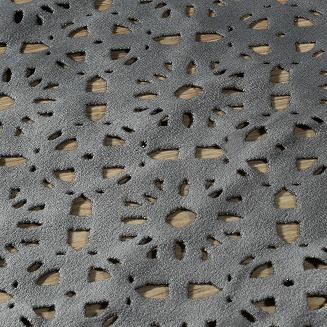 Obrus dekoracyjny PILAR 33x180 Eurofirany stalowy