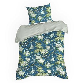 Pościel satynowa SPRING 220x200 Eurofirany niebieski