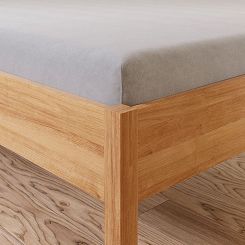 Prześcieradło jersey z gumką 90x200 DREAMY PREMIUM jasnoszare