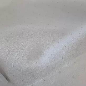 Obrus dekoracyjny ELLEN 40x180 Eurofirany biały/srebrny