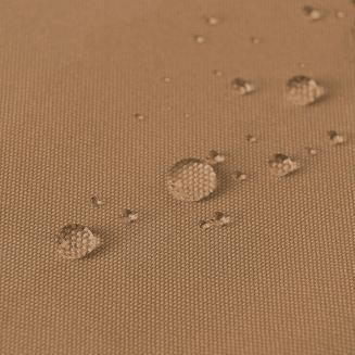 Zasłona gotowa na taśmie GARDENIA 140x200 wodoodporna ogrodowa ciepły brązowy