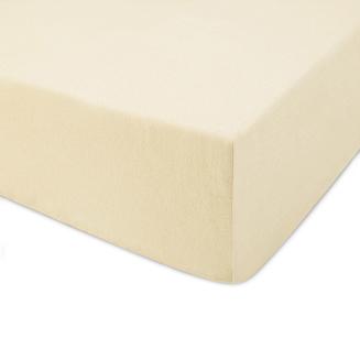 Prześcieradło jersey z gumką 140x200 Darymex ekri