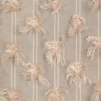 Zasłona gotowa na przelotkach AURELIA 135x250 Eva Minge Eurofirany beżowy