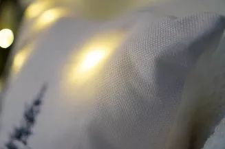 Poszewka dekoracyjna świecąca LED 40x40 świąteczna choinka