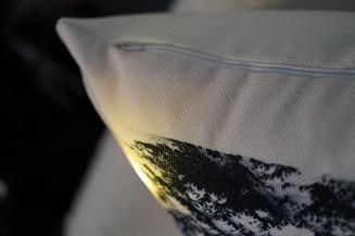 Poszewka dekoracyjna świecąca LED 40x40 świąteczna choinka