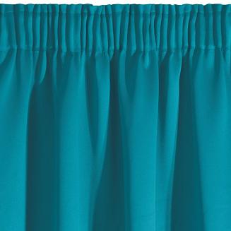 Zasłona gotowa na taśmie LOGAN 135x270 Eurofirany morska