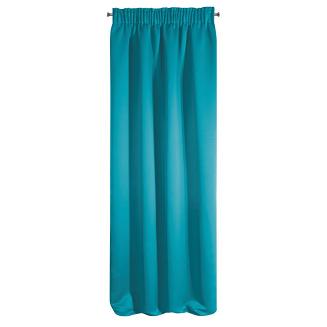 Zasłona gotowa na taśmie LOGAN 135x270 Eurofirany morska