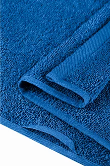 Ręcznik frotte Bari 100x150 gładki niebieski