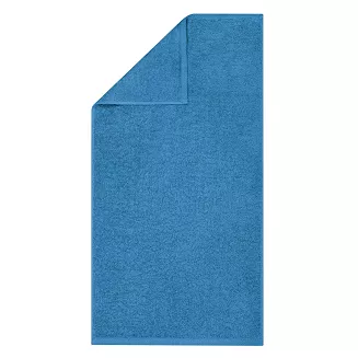 Ręcznik frotte Bari 100x150 gładki niebieski