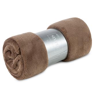 Koc narzuta SIMPLE 150x200 Eurofirany beżowy