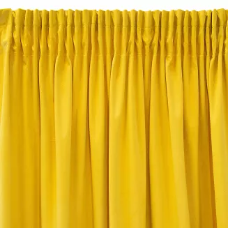 Zasłona gotowa na taśmie ZAS 140x270 Pierre Cardin Eurofirany musztardowy